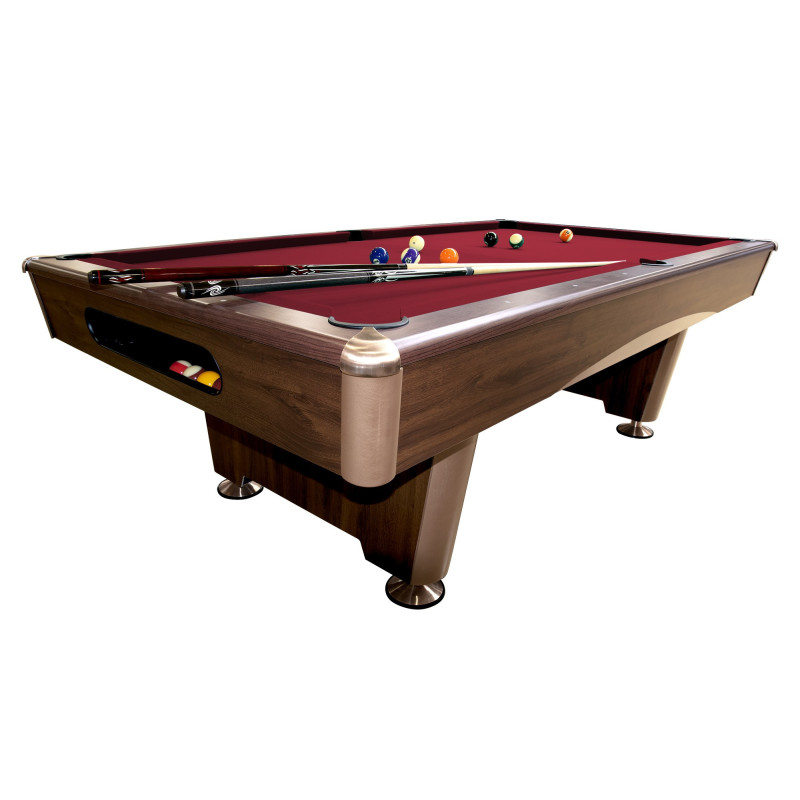 MESA DE BILLAR TRIUMPH MARRON 7 PIES