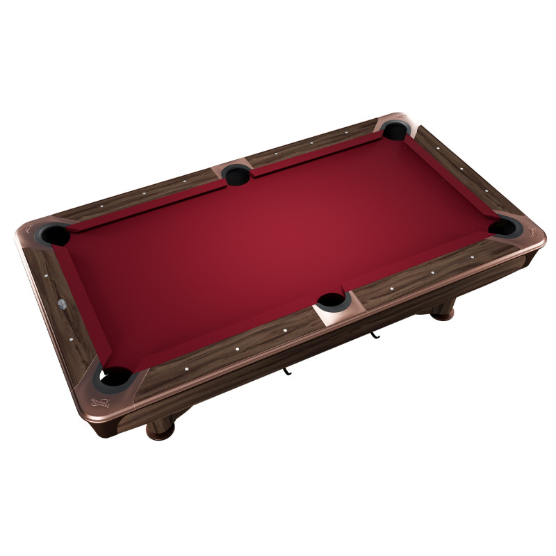 MESA DE BILLAR DYNAMIC IV MARRON 8 PIES EN BILLARNETSHOP.COM