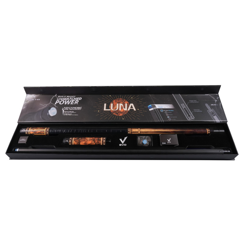 TACO POOL EVO LUNA MAXBING EDITION GOLDEN CREST EN BILLARNETSHOP.COM
