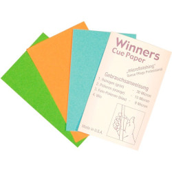 LIJA WINNERS CUE PAPER