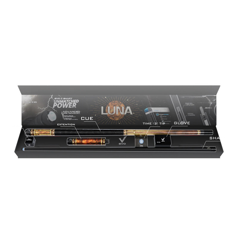 TACO POOL EVO LUNA MAXBING EDITION GOLDEN CREST EN BILLARNETSHOP.COM