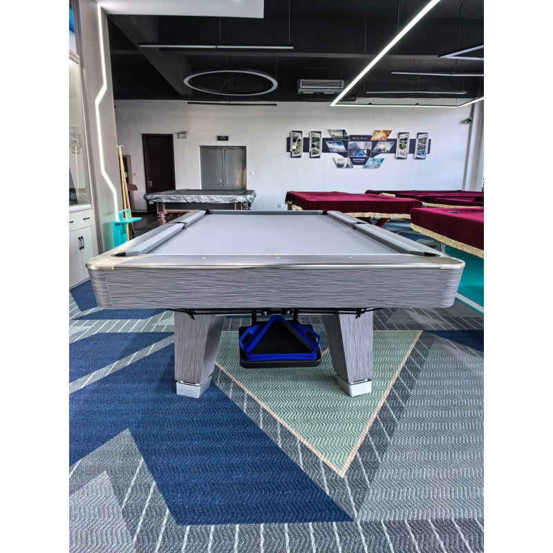 MESA DE BILLAR SUPER-POWER M3 9 PIES GRIS EN BILLARNETSHOP
