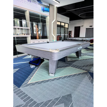 MESA DE BILLAR SUPER-POWER M3 9 PIES GRIS EN BILLARNETSHOP