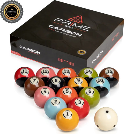BOLAS POOL DYNASPHERES PRIME CARBON 572 EN BILLARNETSHOP.COM