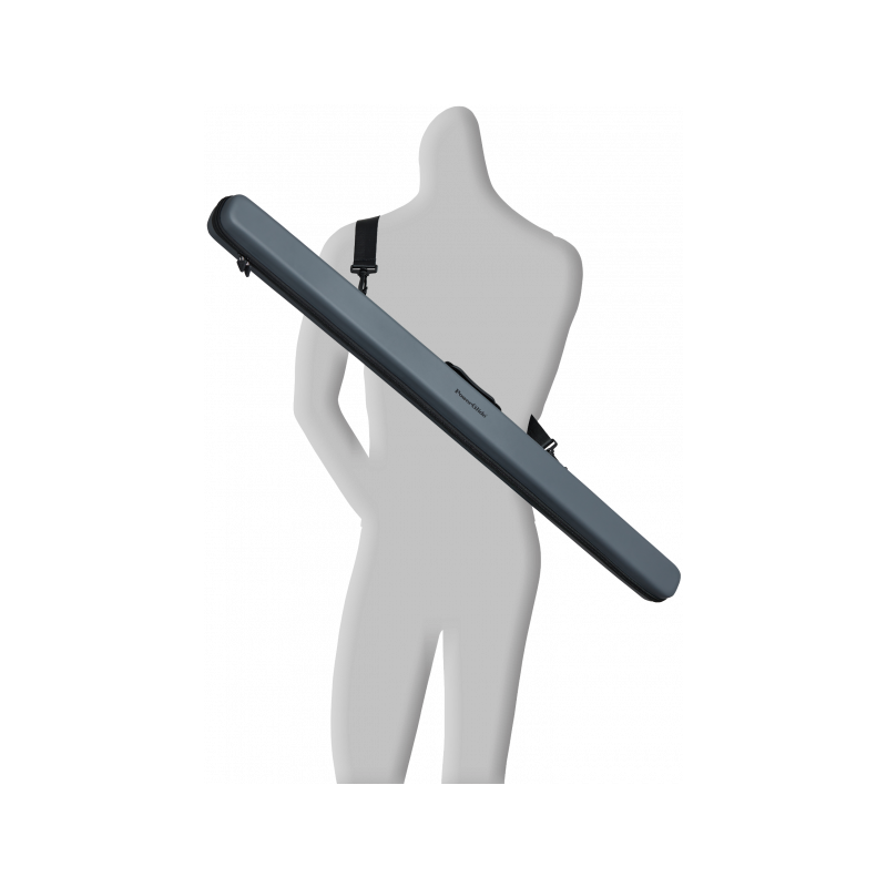 TAQUERA SNOOKER POWERGLIDE SVARTUR GRIS 3/4 EN BILLARNETSHOP.COM