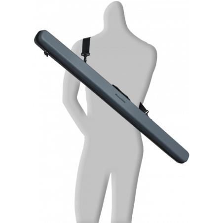 TAQUERA SNOOKER POWERGLIDE SVARTUR GRIS 3/4 EN BILLARNETSHOP.COM