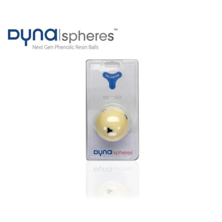 BOLA BLANCA DYNASPHERES PALLADIUM 57,2MM EN BILLARNETSHOP.COM