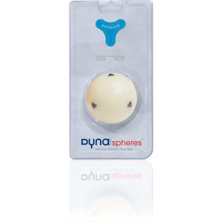 BOLA BLANCA DYNASPHERES RHODIUM 57,2MM