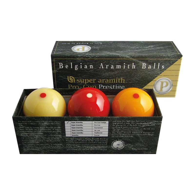 BOLAS CARAMBOLA SUPER ARAMITH PRESTIGE