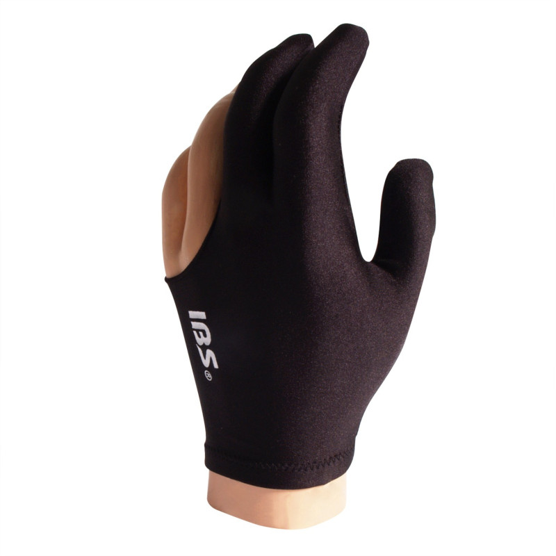 GUANTE DE BILLAR IBS NEGRO