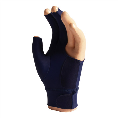 GUANTE DE BILLAR IBS PRO AZUL OSCURO