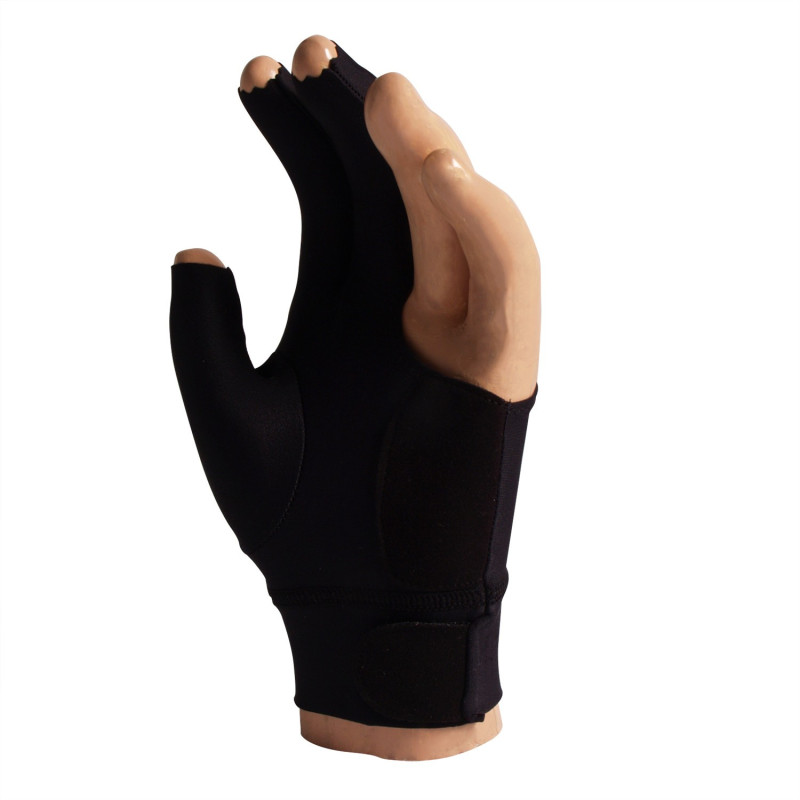 GUANTE DE BILLAR IBS PRO NEGRO