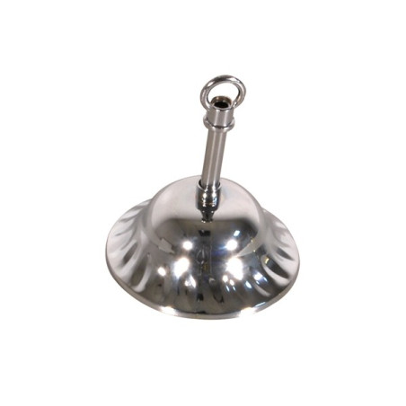 LAMPARA DE BILLAR DE 35 CM PLATEADA