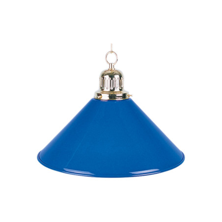 LAMPARA DE BILLAR DE 35 CM AZUL