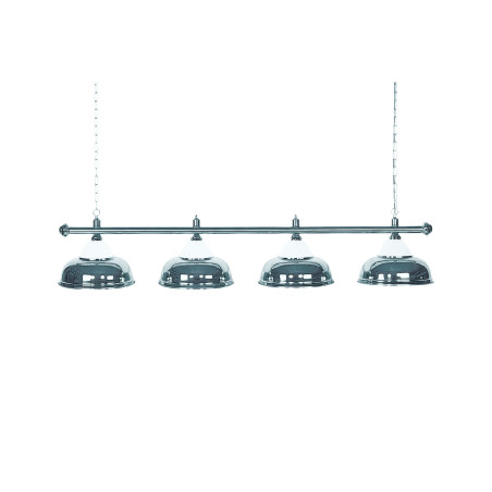 copy of LAMPARA DE BILLAR DE 45 CM. CROMO / NEGRO