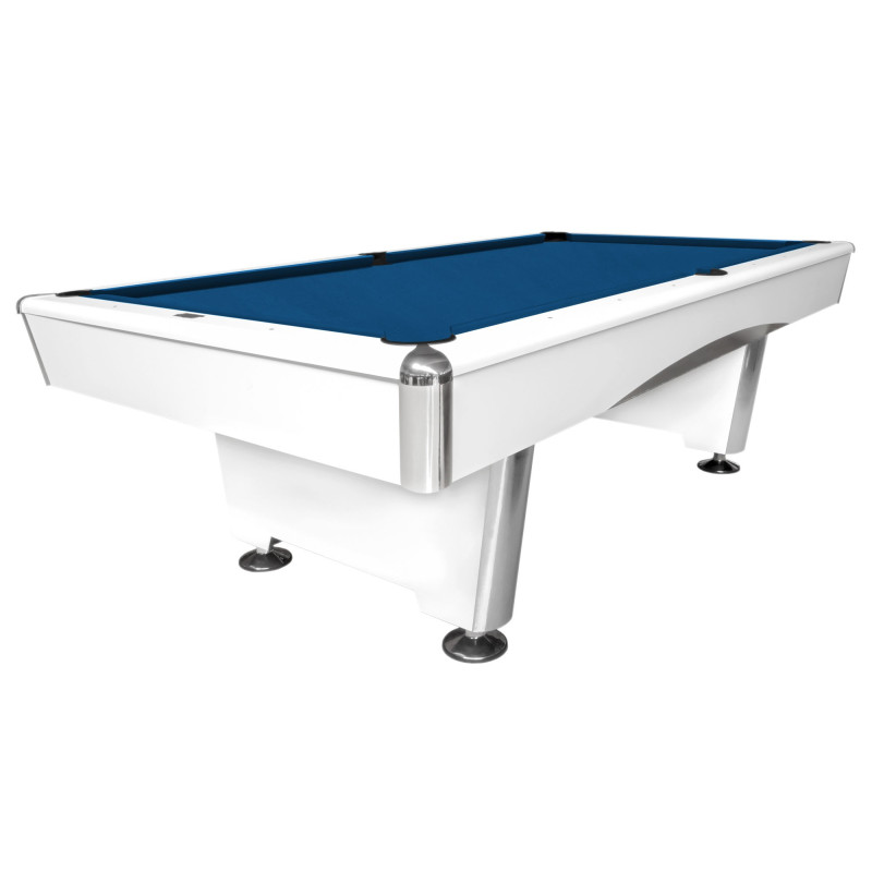MESA DE BILLAR TRIUMPH BLANCA 8 PIES