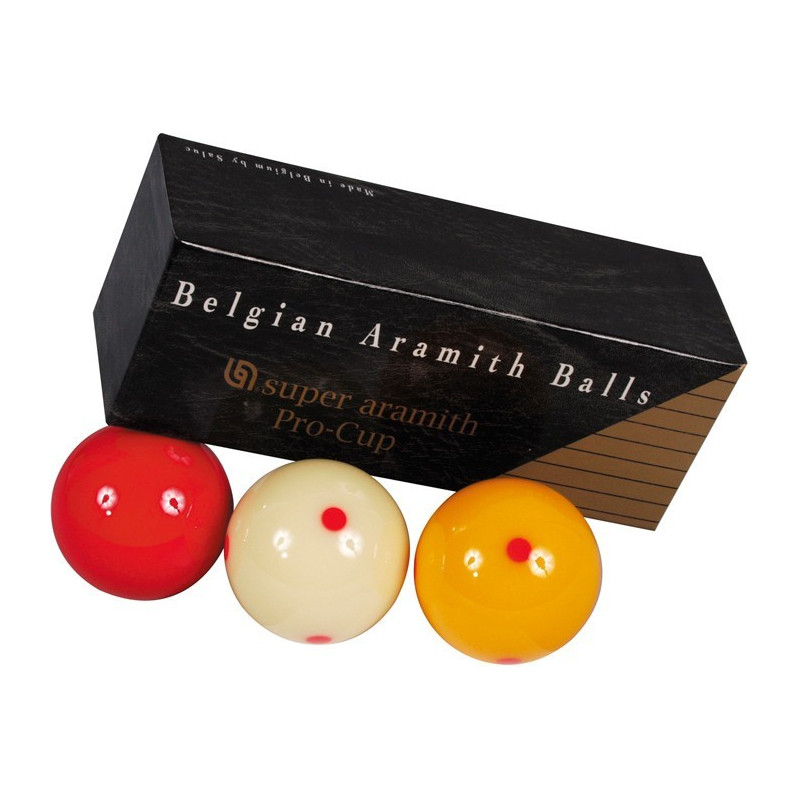 BOLAS CARAMBOLA SUPER ARAMITH PRO CUP