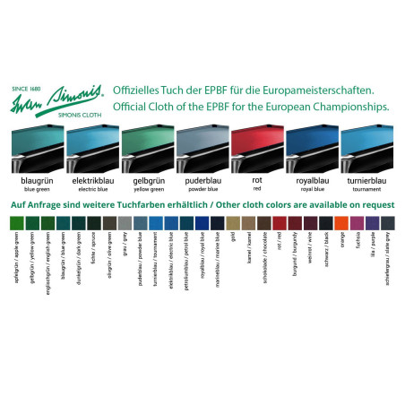 MESA DE BILLAR COMPETITION II 8 PIES