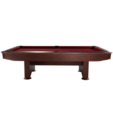 MESA DE BILLAR DYNAMIC COMPETITION II MARRON  9 PIES