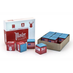 CAJA DE TIZAS MASTER 12 UNID AZUL