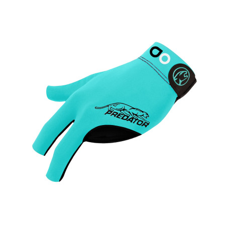 GUANTE DE BILLAR PREDATOR SECOND SKIN ALBIN OUSCHAN TURQUESA