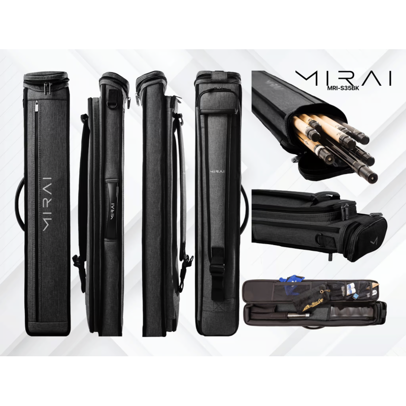 TAQUERA MEZZ MIRAI 3/5 NEGRA